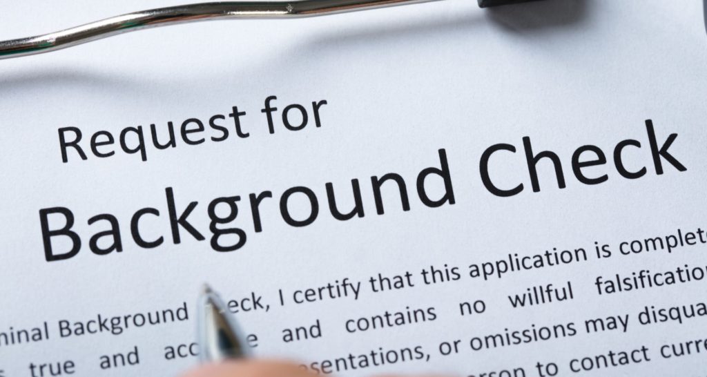 background check