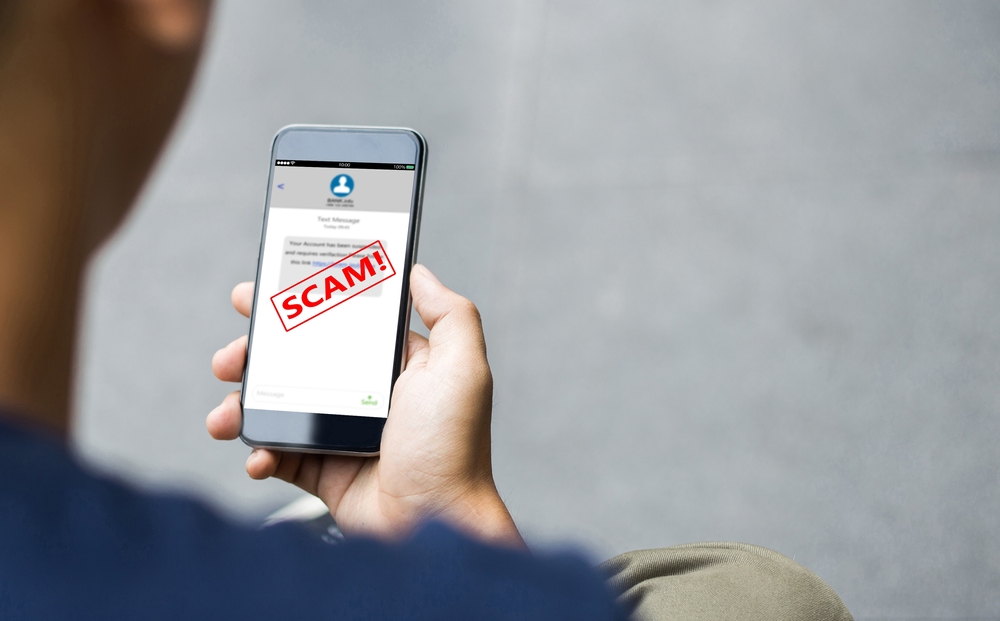 receiving phishing texts